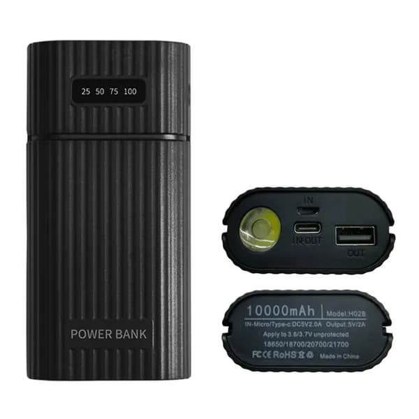 milochic Внешний аккумулятор H02B, FQ8MZ7CQ5BQ6LA5HP7.01-RXPQ2W5VBW
