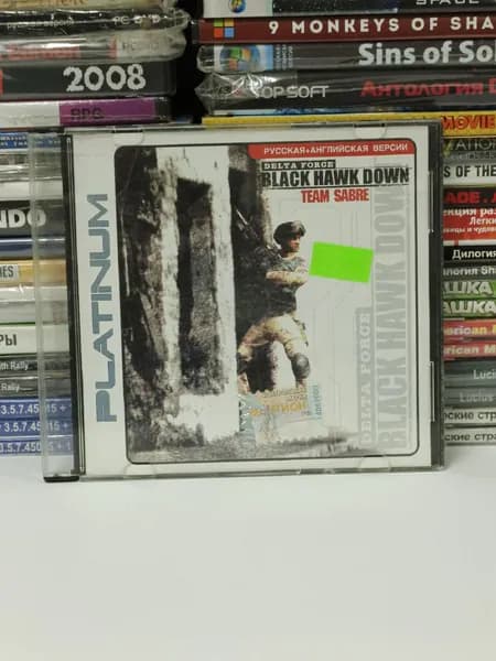 Видеоигра Delta force and black hawk down. Team Sabre 2004 PC CD