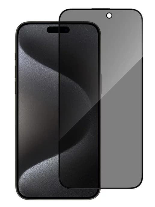 Защитное стекло на iPhone 15, 14 Pro Anti-peep антишпион