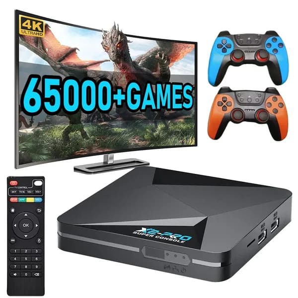 игровая консоль X2 PRO с HDMI, 128 ГБ