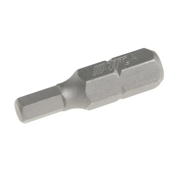 Бита шестигранная 4мм, вставка 1/4"DR HEX 4x25мм S2, JTC-1152504