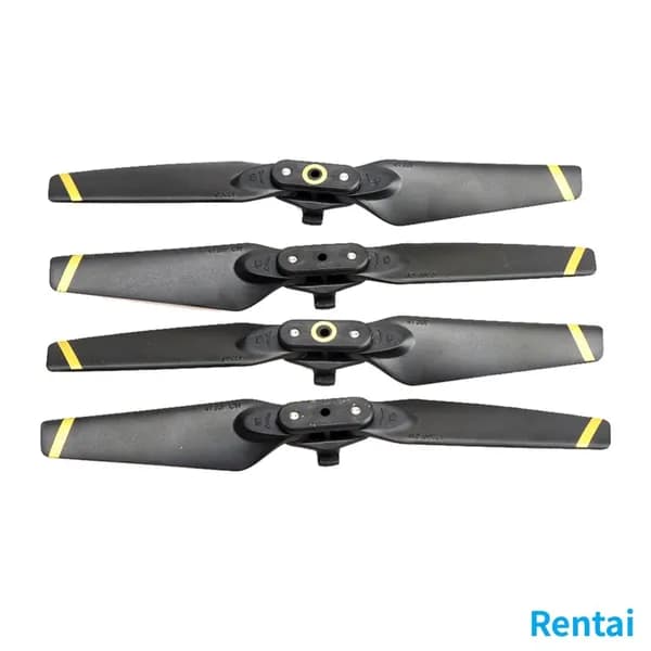 Винты для дрона DJI Spark, 4 шт., золотые кромки, быстросъёмные