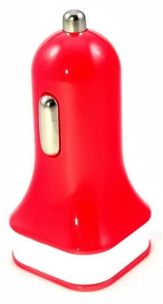 Автомобильное зарядное устройство 2 порта USB на 1A Momax XC Dual USB Car Charger 1A - Pink
