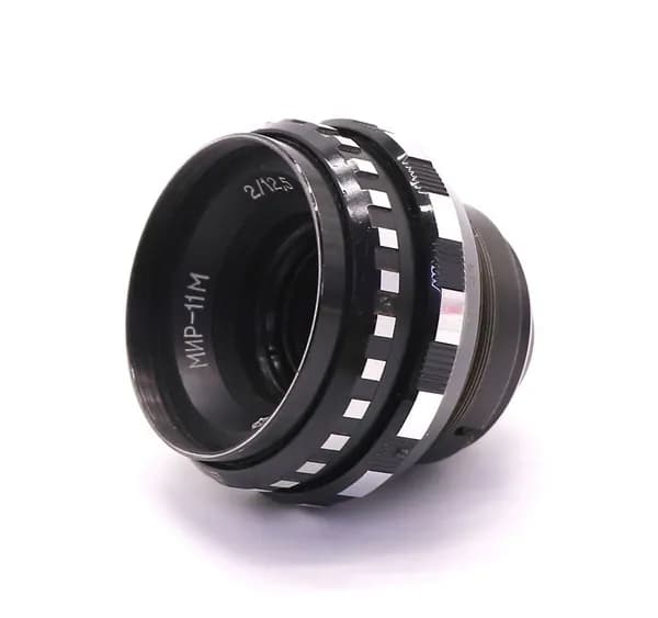 Компактный советский объектив Мир-11М 12.5mm f/2