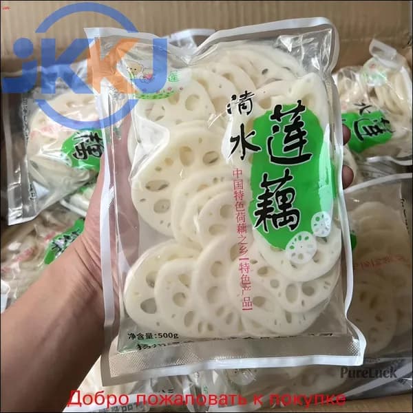 Китайский Маринованный КОРЕНЬ ЛОТОСА Крупный