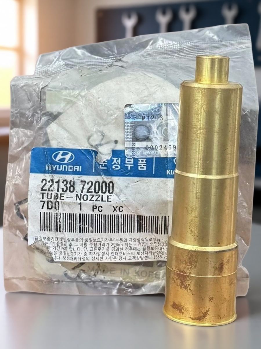 Стакан форсунки Mitsubishi FUSO Supergreat 8DC8 8DC9 8DC10 8DC11 Hyundai D8AB D8AX D8AY 22138-72000