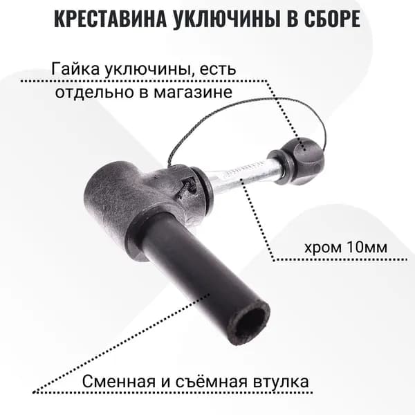 Крестовина уключины для лодок ПВХ
