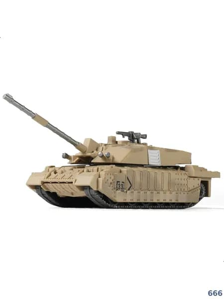 SEBUNAS масштаб 1/72, модель военного танка Challenger 2, модель для быстрой сборки, британский основной танк Challenger 2 для детей и взрослых (10 шт.)