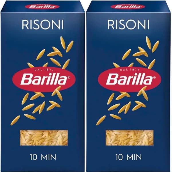 Макаронные изделия Barilla Risoni No 26 450 г, набор: 2 штуки