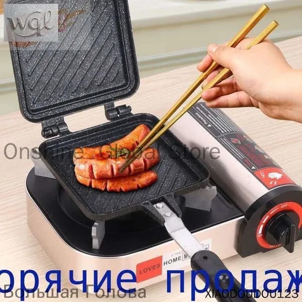 Вафельница mzm-20260705010242719, черный матовый