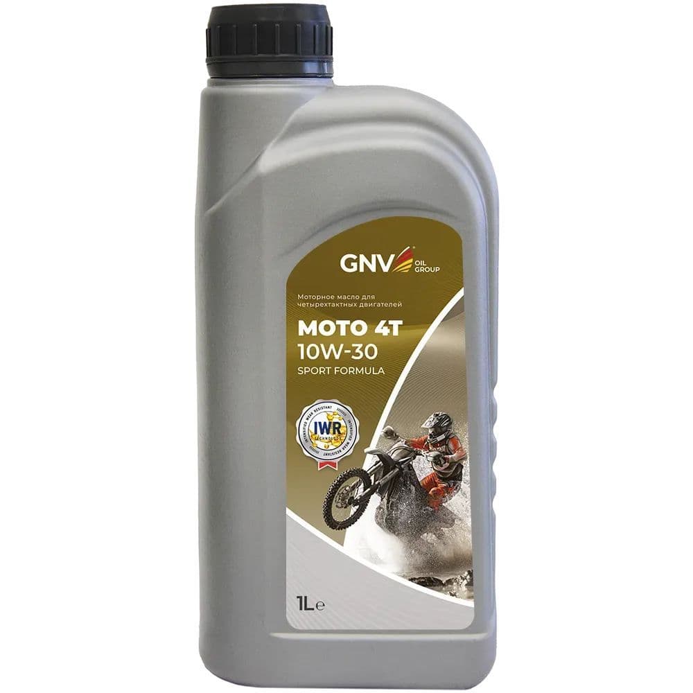 GNV MOTO 4T 10W-30 Масло моторное, Синтетическое, 1 л