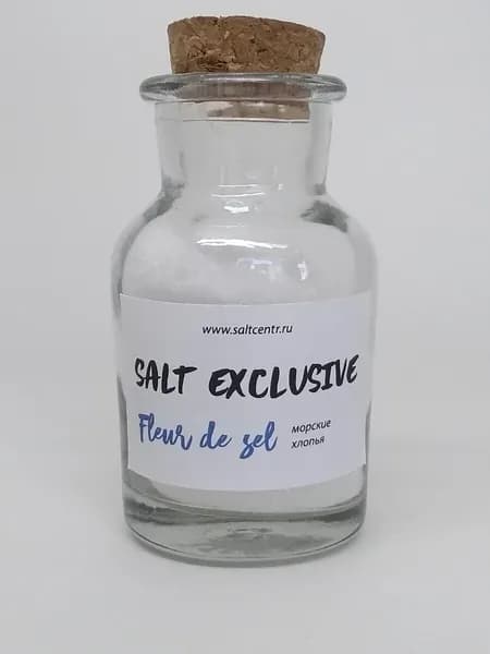Saltcentr Соль пакистанская Fleur de Sel (морские хлопья), 40 гр.