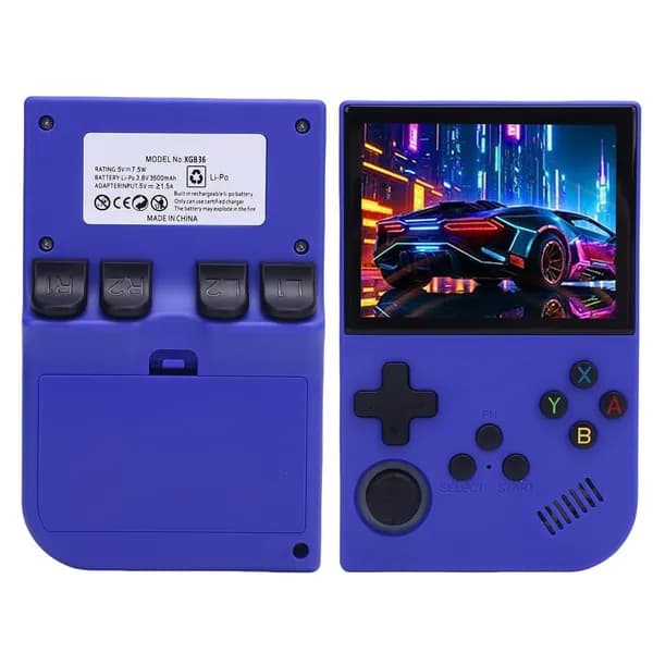 Долговечная и встроенная звуковая консоль, Handheld Game Console, для развлечений в пути