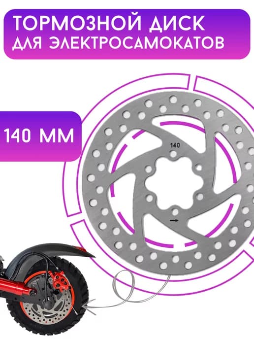 Тормозной диск 140 мм для самоката