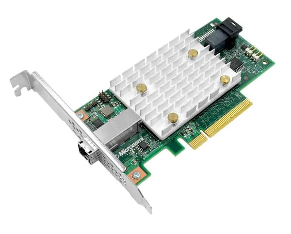 Контроллер Adaptec HBA 2100-4I4E PCI-E 3.0 x8 SAS-3 12G RAID 0/1/10/5
