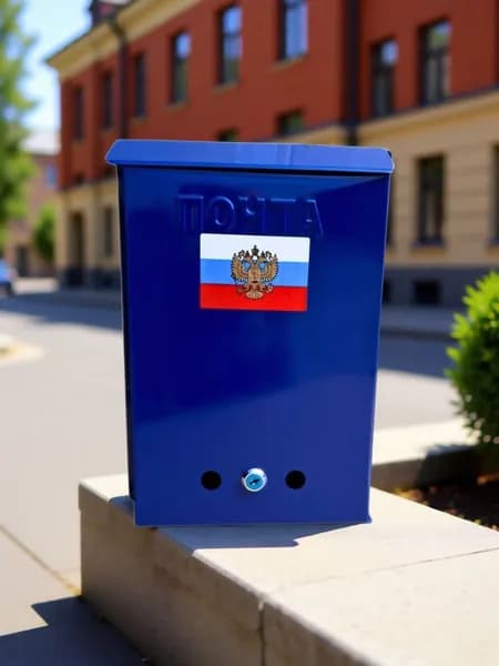 Почтовый ящик Герб с замком