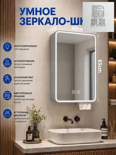 Тумба для ванной,, 40х11х65.01 см