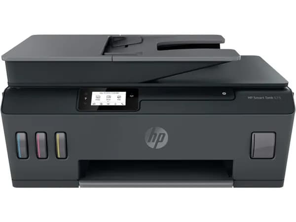 HP МФУ Струйное HP Smart Tank 615 Wireless (Y0F71A), черный, серый металлик