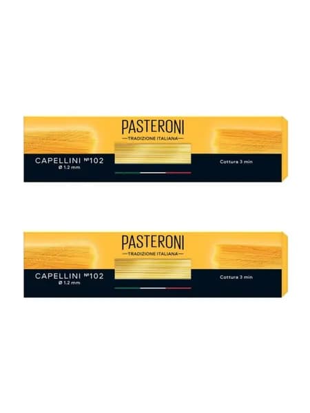 Pasteroni Макароны Капеллини №102, 400 г, 2 шт