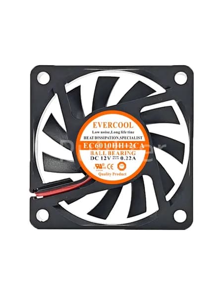 Вентилятор охлаждения EC6010HH12CA 60*60*10 мм 12 В 0.22A 2,64 Вт 4800 об/мин