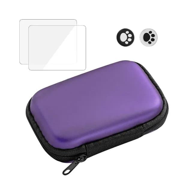 Чехол для игровой консоли и закаленная пленка R36S/R35S/RGB20S, сумка полной защиты, аксессуар переноски