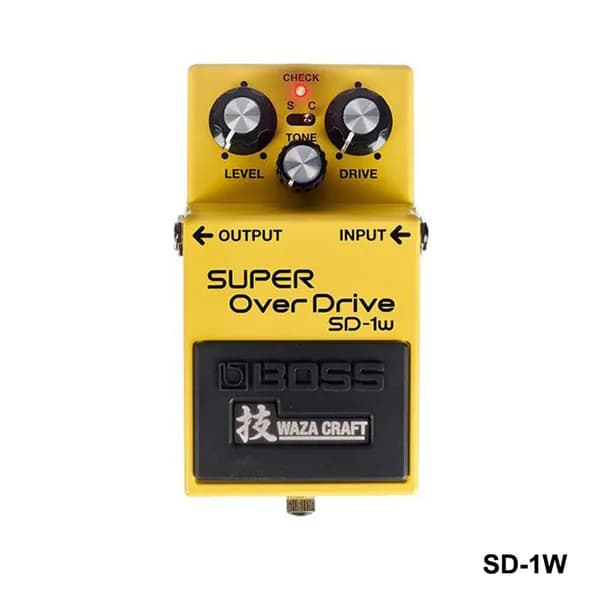 Эффект Waza Super Overdrive для электрогитары Boss SD 1W