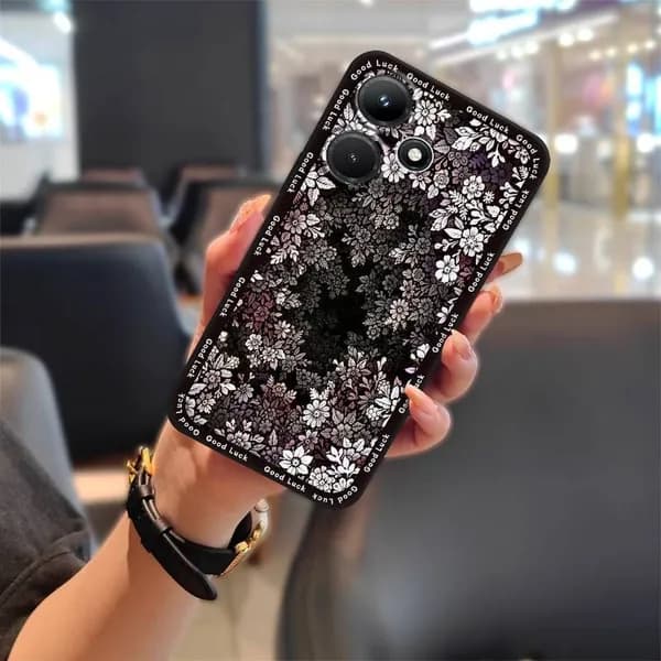 Чехол Lulumi для Infinix X6831/Hot30 4G, водонепроницаемый, с милым рисунком в стиле граффити, из мягкого ТПУ и силикона, противоударный, прочный.