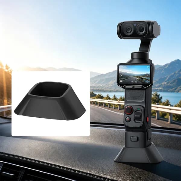 Силиконовая подставка для Insta360 Luna Ultra с антискольжением и креплением