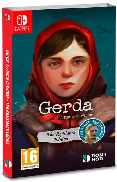Игра Gerda A Flame in Winter - The Resistance Edition Switch Русская Версия Картридж на Nintendo Switch