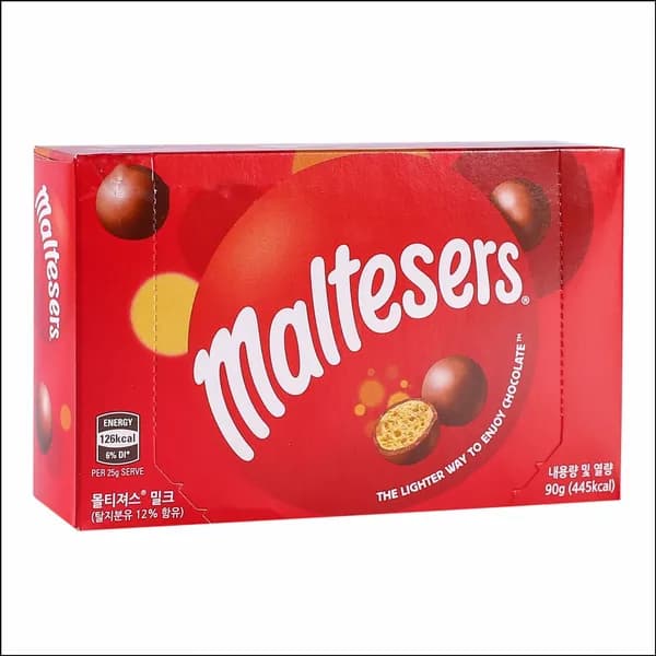 Бестселлер, шарики молочного шоколада Maltesers 90 г