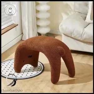 Банкетка, Мех искусственный, 60х33х43 см
