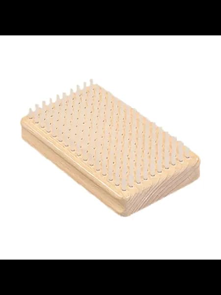 Щетка для лыжной мази нейлоновая 12x7x3 см