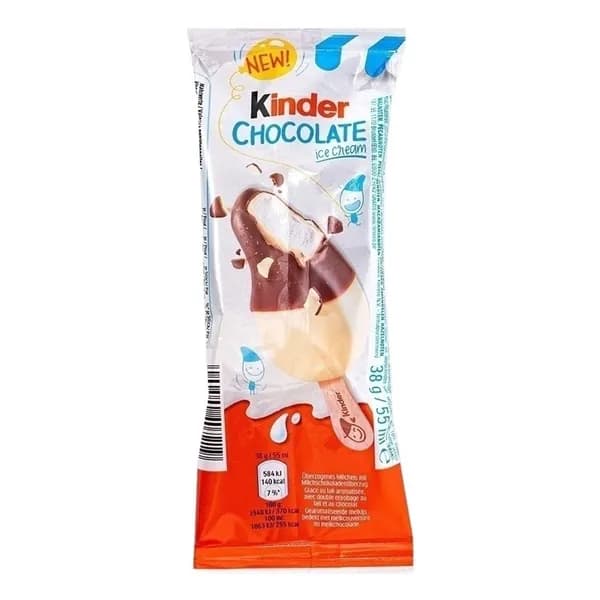 Мороженое сливочное Kinder Chocolate БЗМЖ 38 г