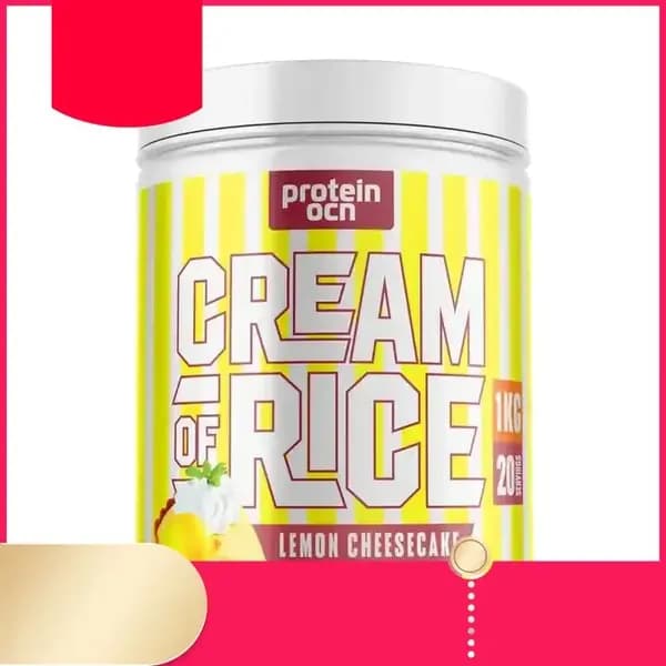 Protein Ocean CREAM OF RICE Самая вкусная рисовая каша, Лимонный чизкейк