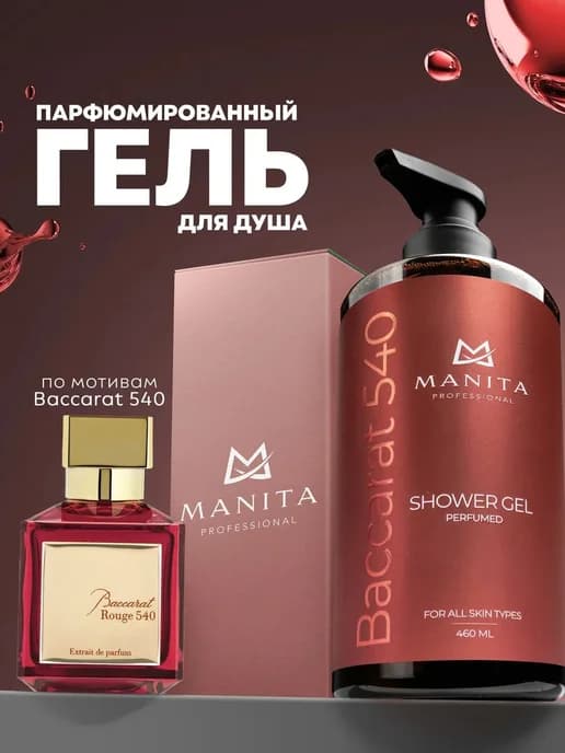Увлажняющий парфюмированный гель для душа с жасмином