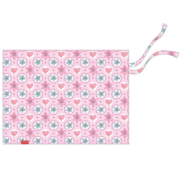 Подкладка настольная текстильная ErichKrause  Pink Flowers, А3+