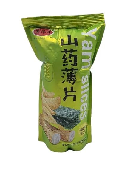 Чипсы хрустящие YAMCHIP со вкусом нори 33г