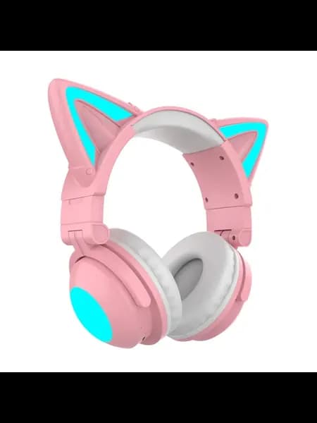 Беспроводные игровые наушники Cat Ear Bluetooth 5.0 для дете