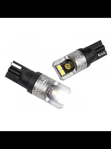 Светодиодные лампы габаритов T10 W5W (2w) с обманкой
