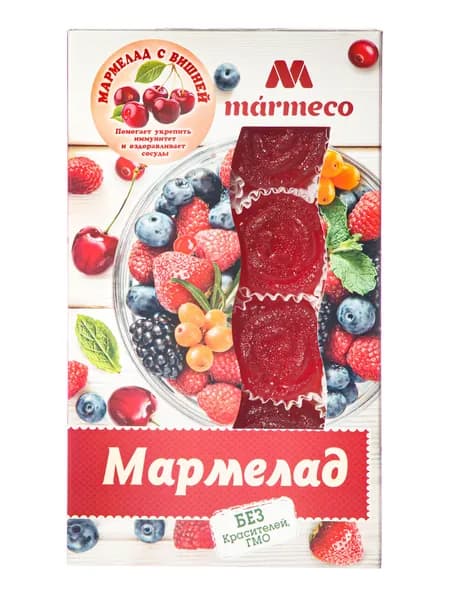 Мармелад желейный формовой " С Вишней", 180гр