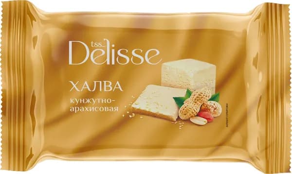Халва DELISSE кунжутно-арахисовая, 250г