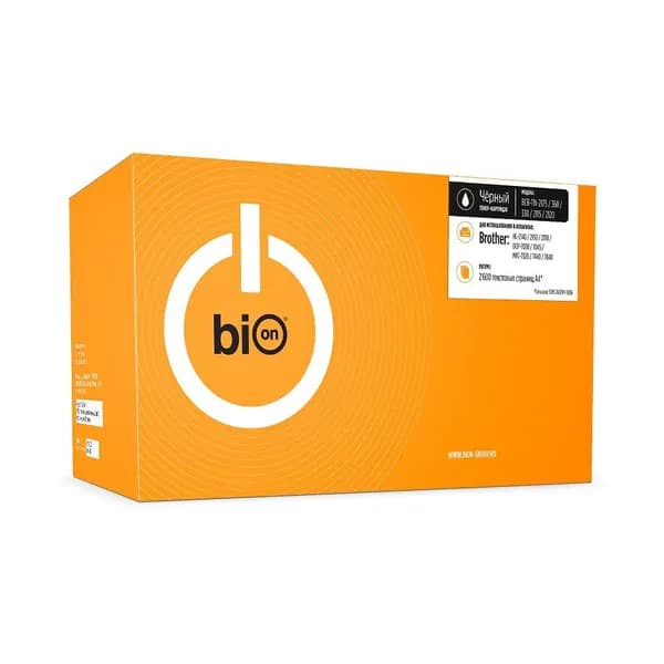 Картридж Bion BCR-TN-2175/360/330/2115/2120 для Brother 2140/2150/2170 Черный, 2600 страниц