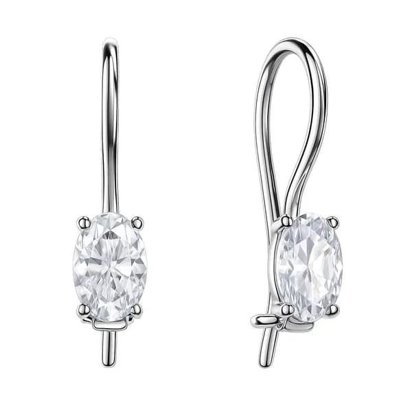 Серьги детские с фианитами серебро 925 пробы 585GOLD
