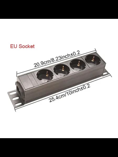 Сетевой шкаф PDU 10 дюймов NO Plug NO Wire, EU