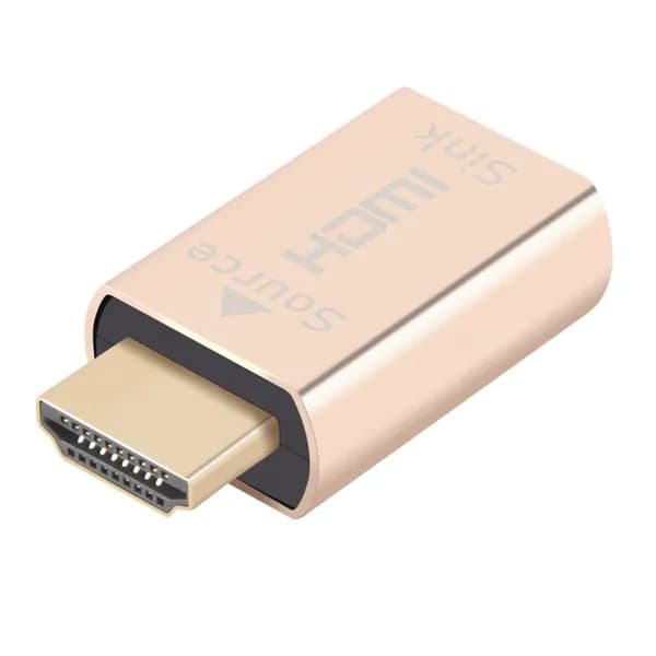 Держатель сигнала блокировки экрана KVM HDMI2.0 виртуальный адаптер EDID DDC заглушка для эмулятора дисплея до 3840X2160