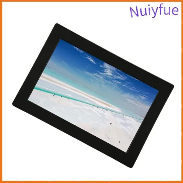10 Inch Digital Photo Frame, Удобный обмен контентом и простая установка, для ежедневного использования дома Черный американский стандарт