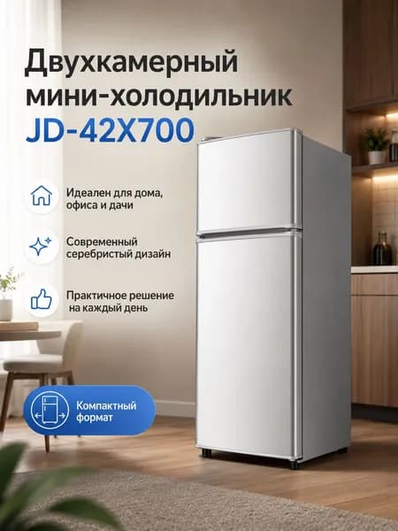 Мини-холодильник двухкамерный