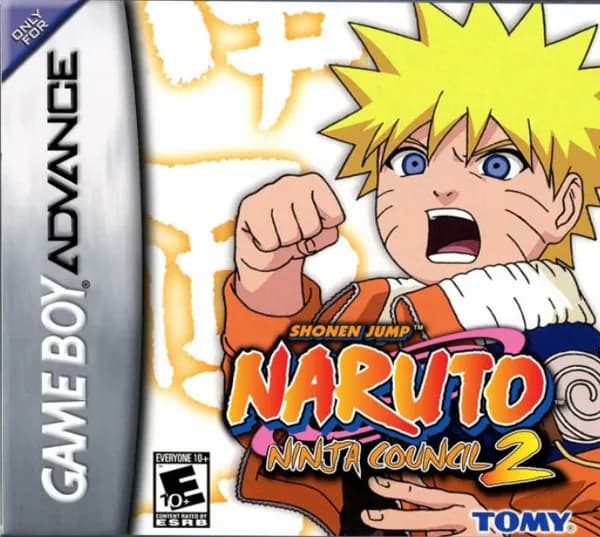 Naruto: Ninja Council 2 GBA, рус.версия (Platinum) 64X-010