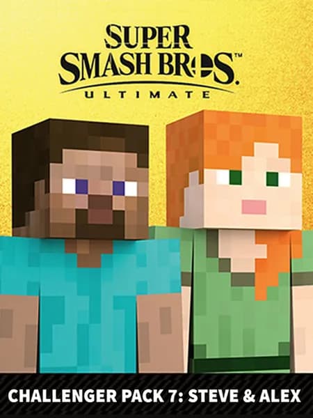 Super Smash Bros. Ultimate - Набор бойца 7: Стива и Алекс (Nintendo Switch - Цифровая версия) (EU)