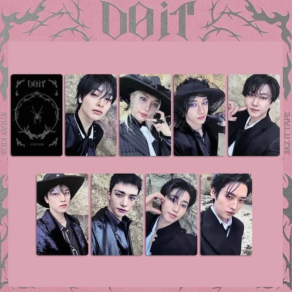 STRAY KIDS Карточки DO IT straykids k-pop карточки коллекционные кпоп карты 54 * 86 мм 8 шт